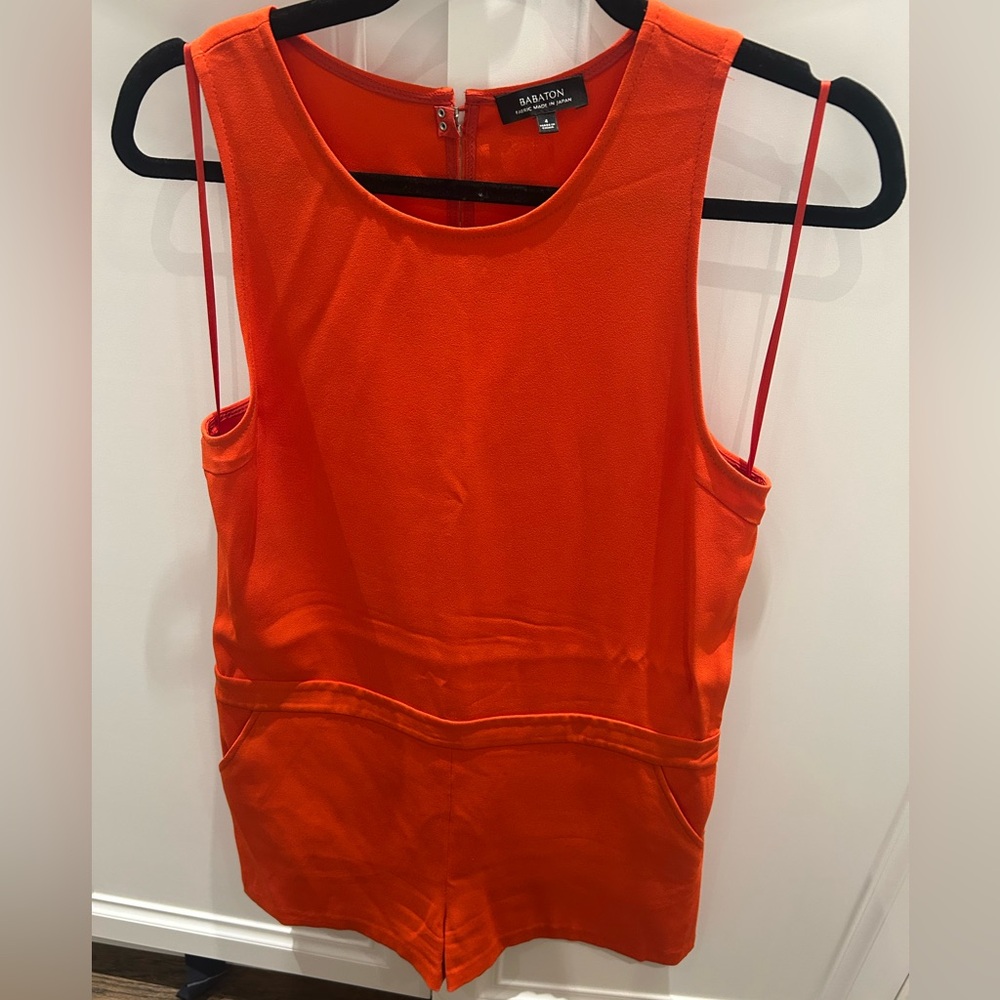 Babaton Women's Orange romper
